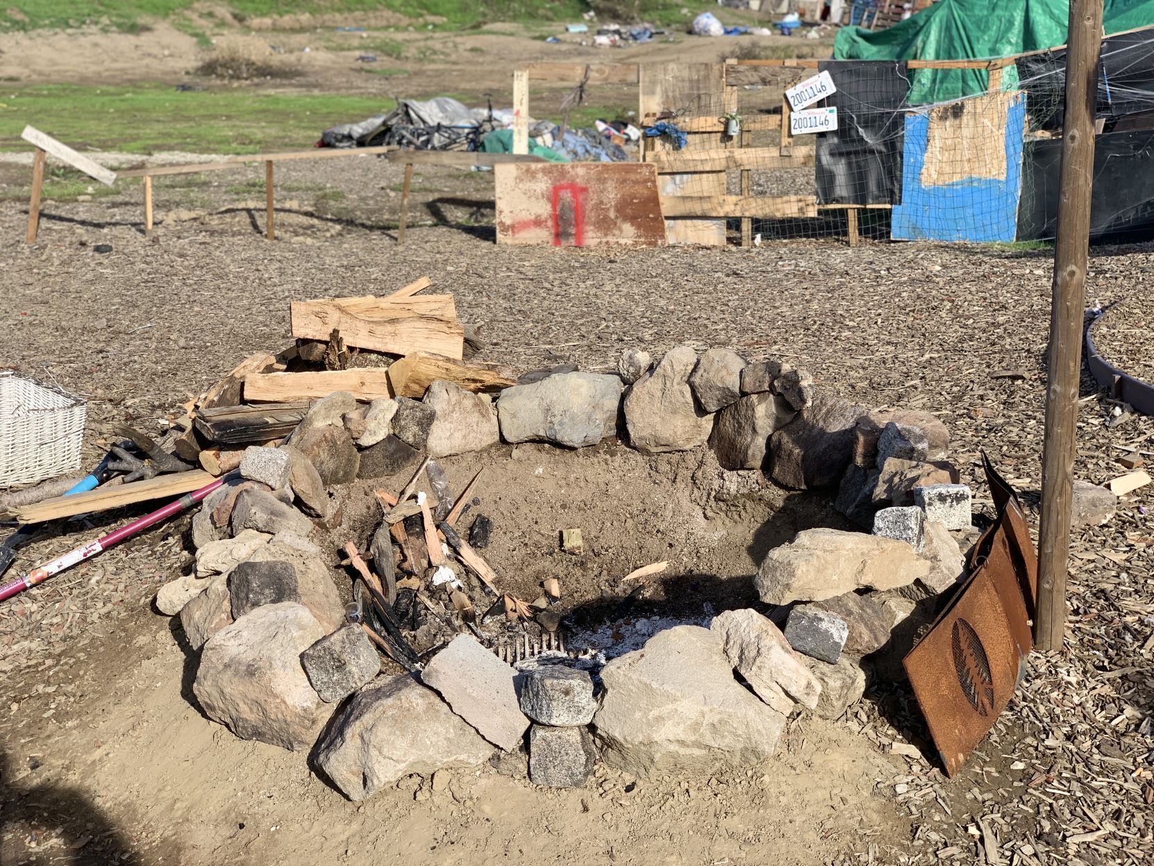 Napa's The Bowl, a homeless camp